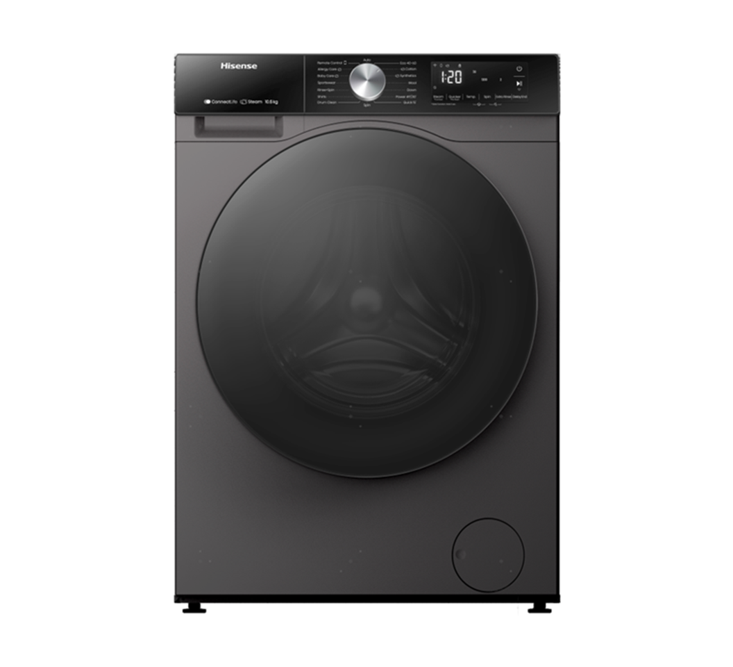 Hisense Washing Machine Fl Wf3S1043Bt 10.5Kg Slv