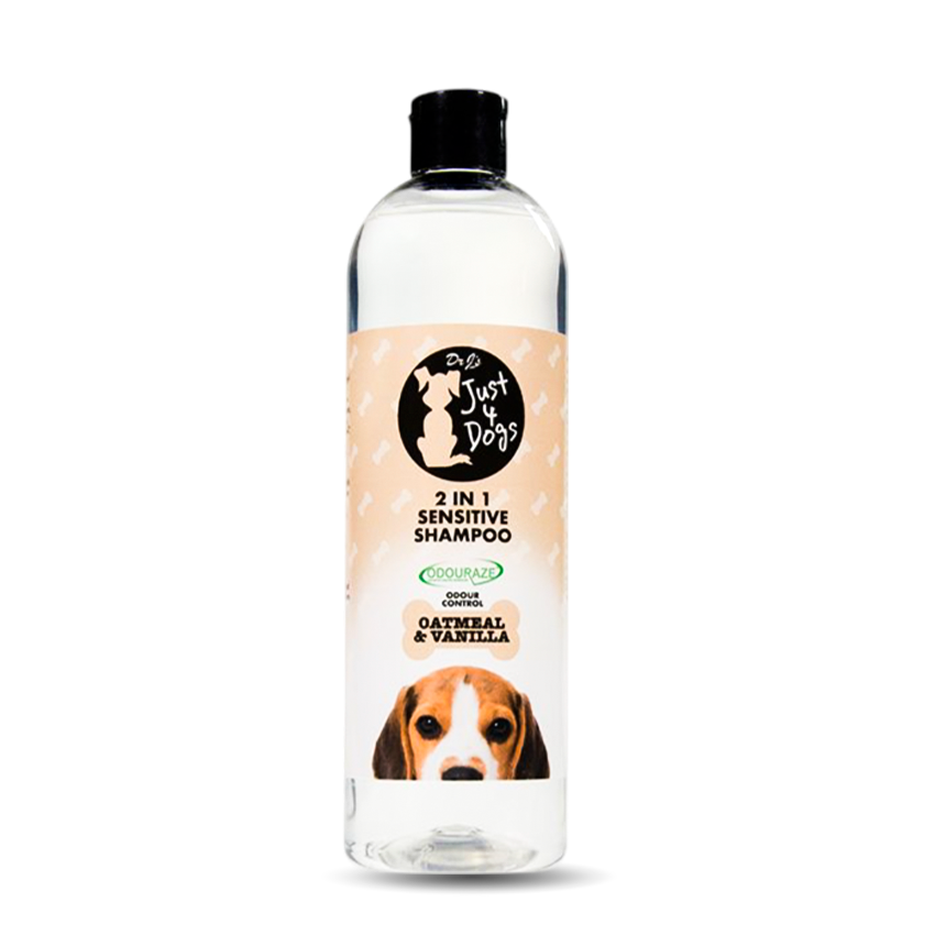 Just 4 Dogs 2In1 Sensitive Dog Shampoo 500Ml