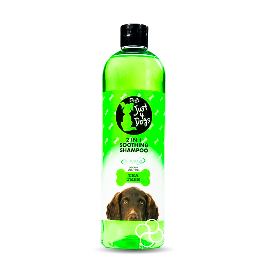 Just 4 Dogs 2In1 Soothing Dog Shampoo 500Ml