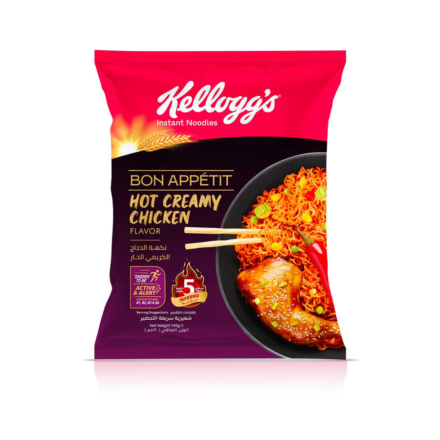 Kellogg's Bon Appetit Hot Creamy Chicken Noodles 140G