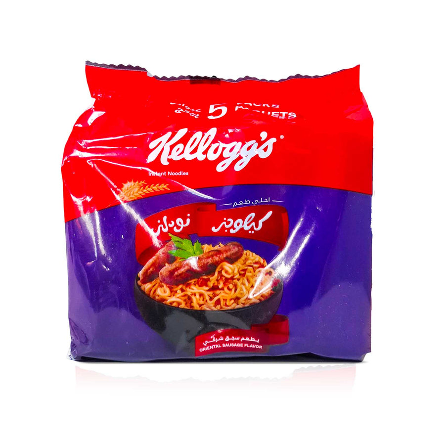 Kellogg's Sausage Noodles 350G 5Pkt