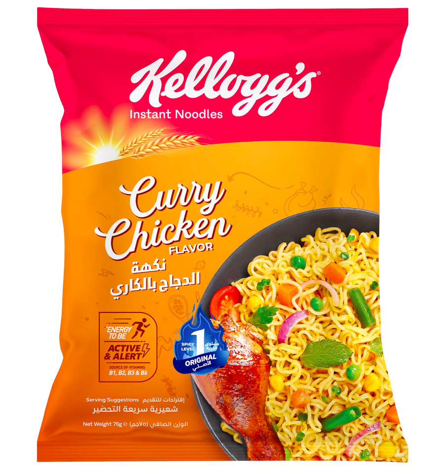 Kellogg's Premium Chicken Curry Noodles 75G