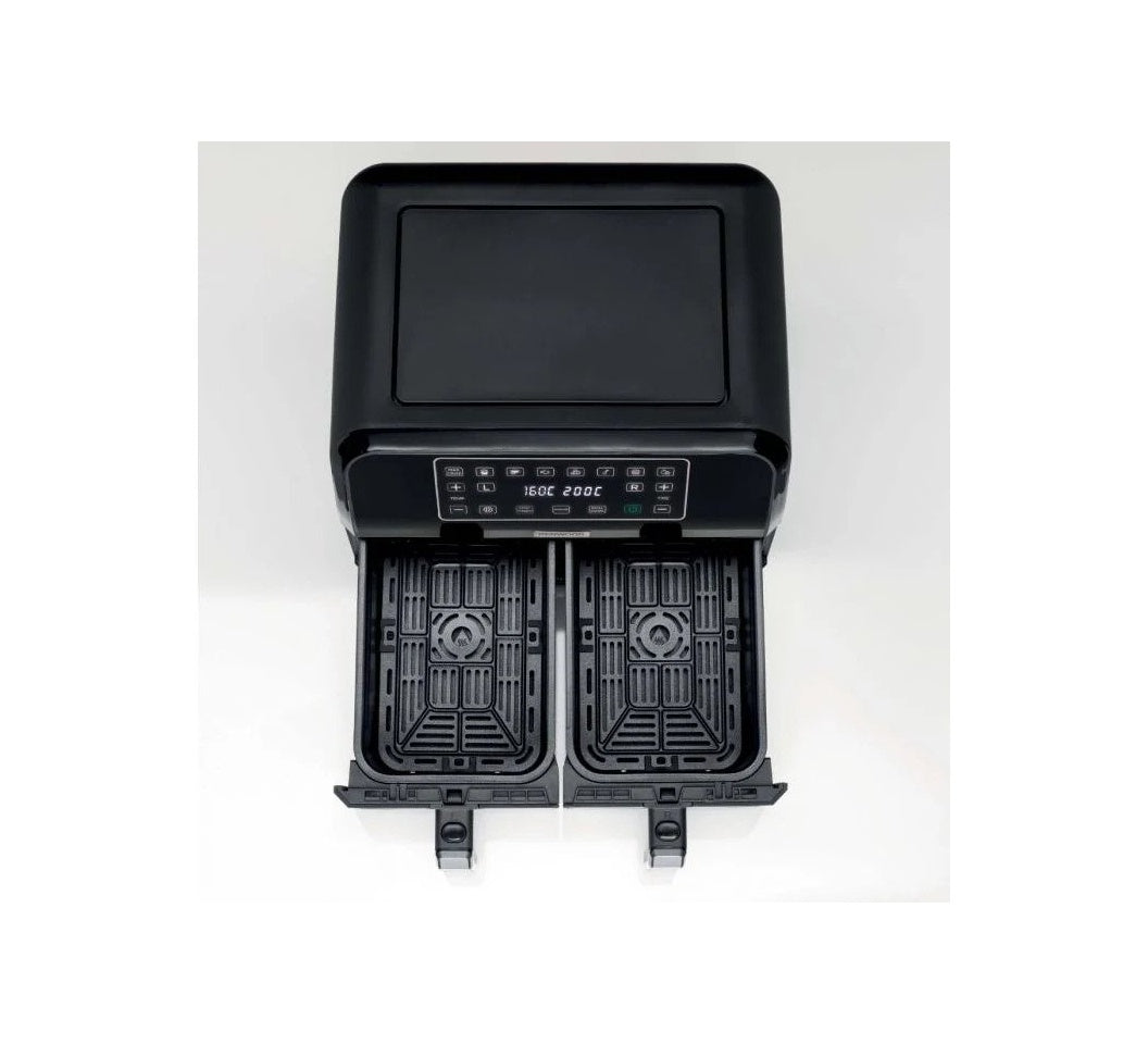 Kenwood Dual Air Fryer Hfm75.000Mb 4L+4L