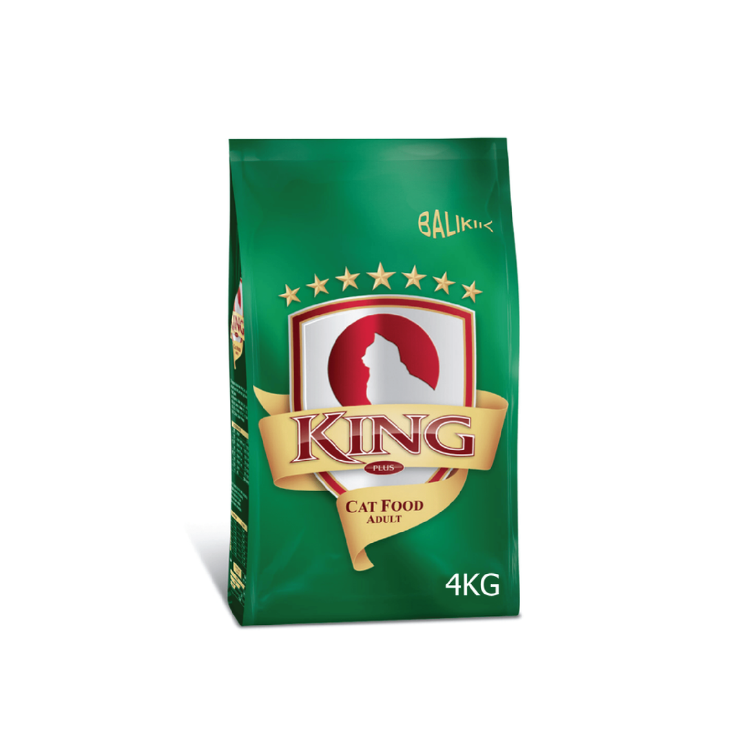 King Adult Cat Food Fish 4Kg