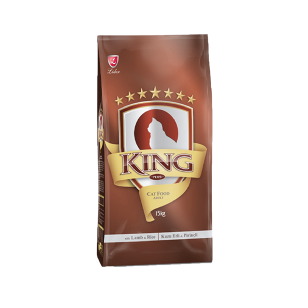 King Adult Cat Food Lamb And Rice 15Kg