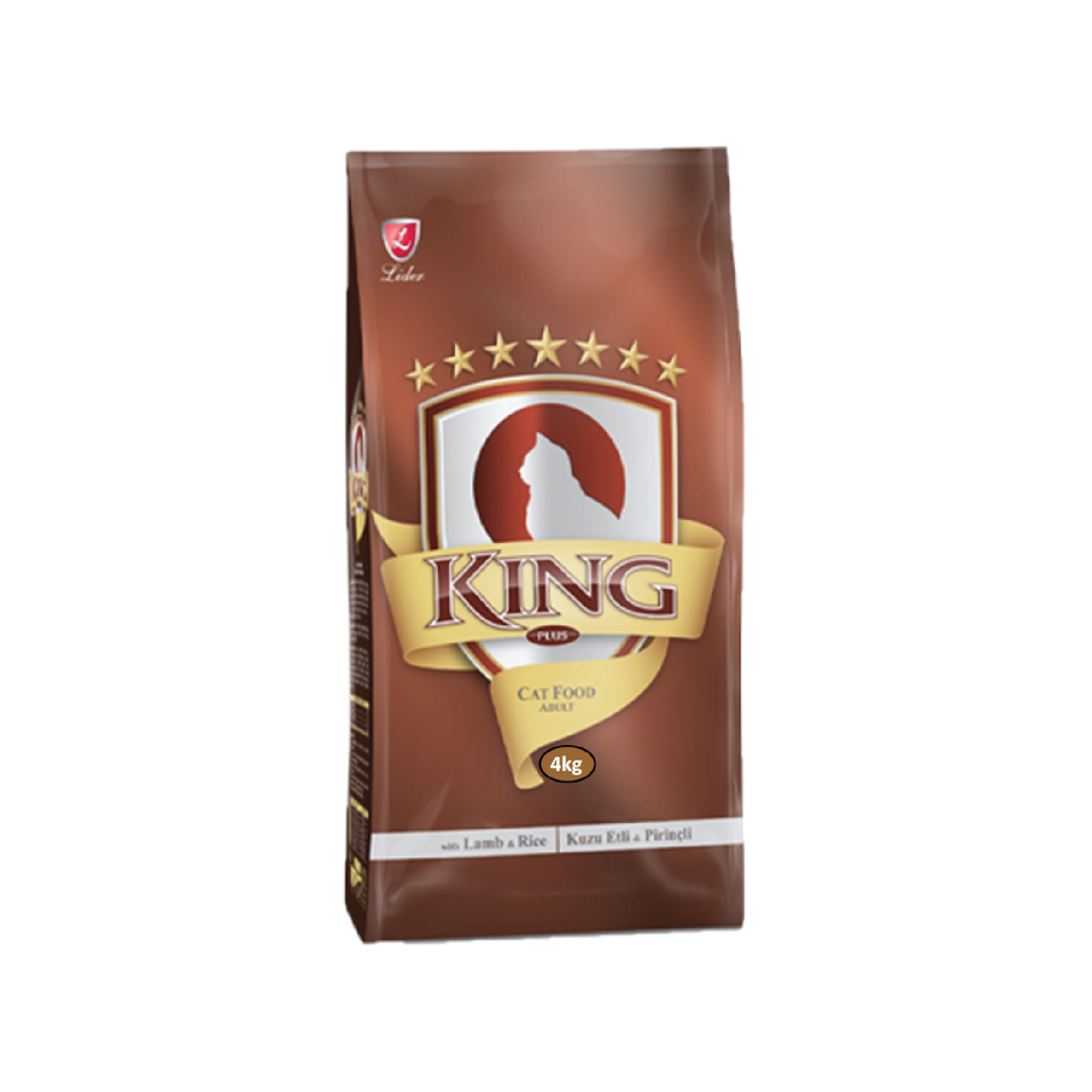 King Adult Cat Food Lamb And Rice 4Kg