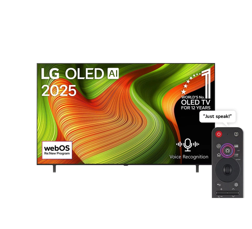 LG 55" Oled 4K Tv Oled55B56La - Dolby Vision, Magic Remote, Smart, Hdr10, A8 Ai Processor Gen2, Webos25