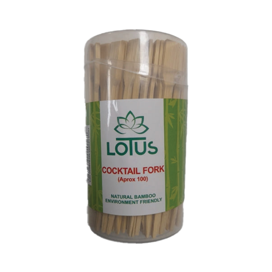 Lotus Cocktail Fork Toothpicks 100'S