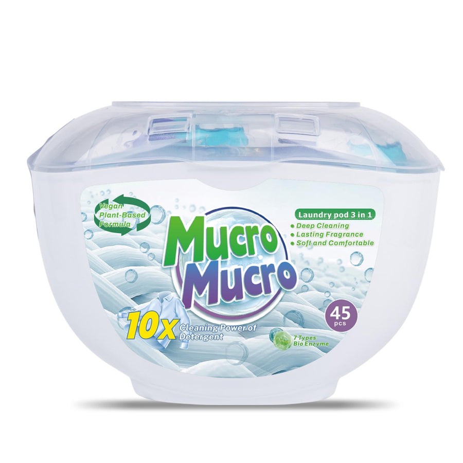Mucro Laundry Detergent Pods 3In1 10G 45'S

