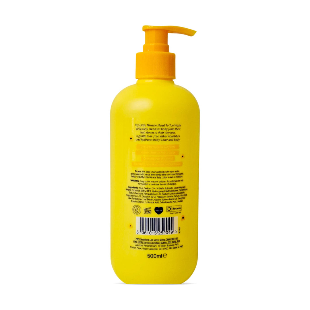 My Little Miracle Baby Wash Top To Toe 500Ml