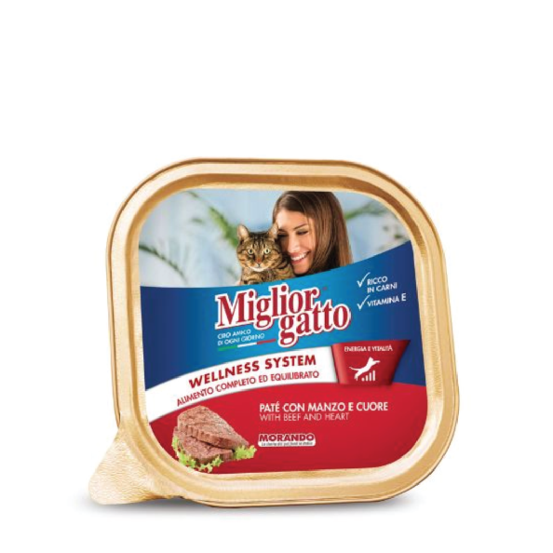 Miglior Cat Alutray Beef And Heart 100Gr