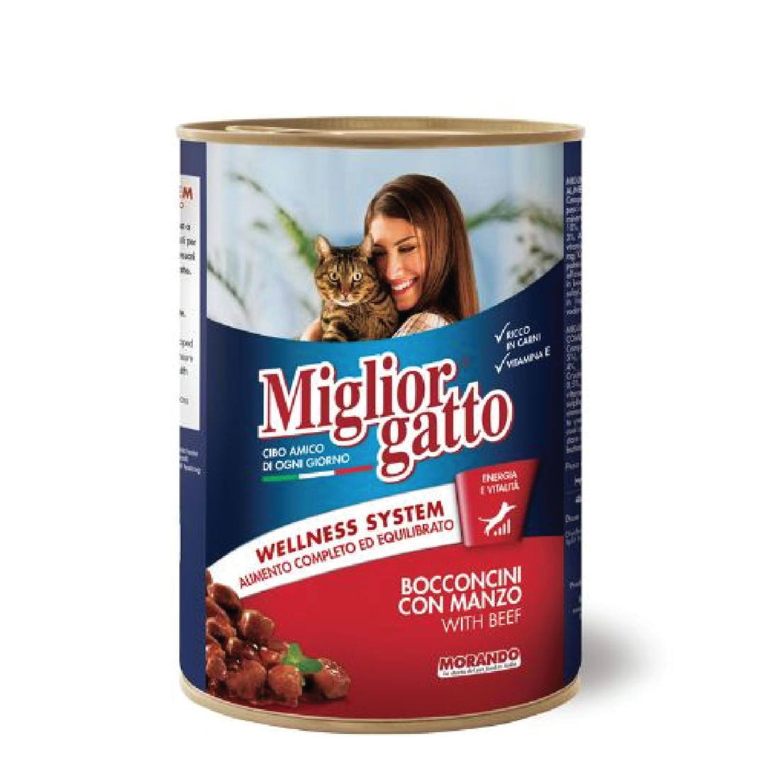 Miglior Cat Can Chunks Beef 405G