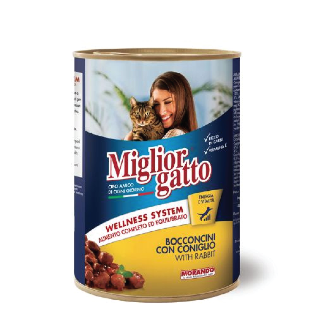 Miglior Cat Can Chunks Rabbit 405G