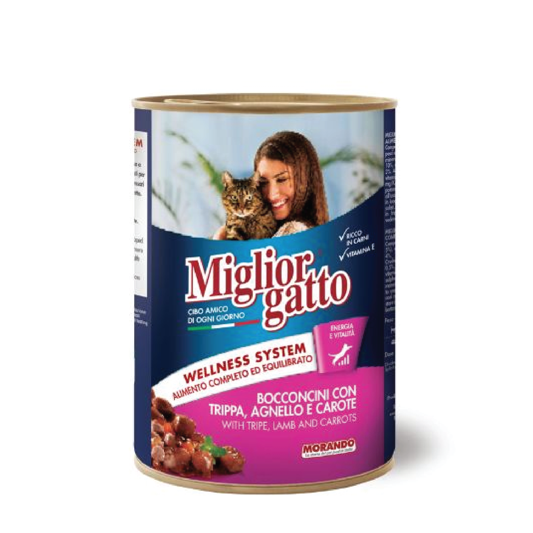 Miglior Cat Can Tripe Lamb Carrots 405Gr