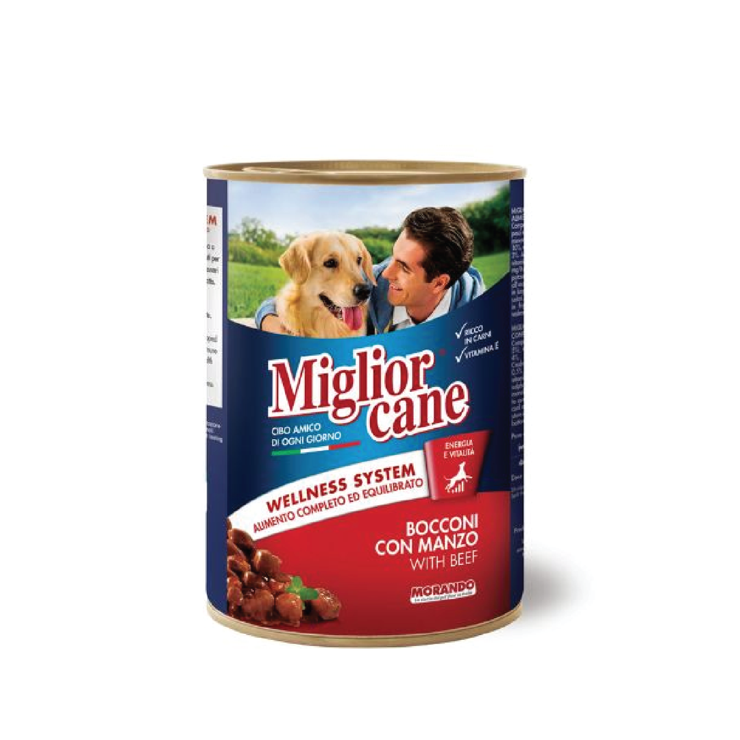 Miglior Dog Can Chunks Beef 400G