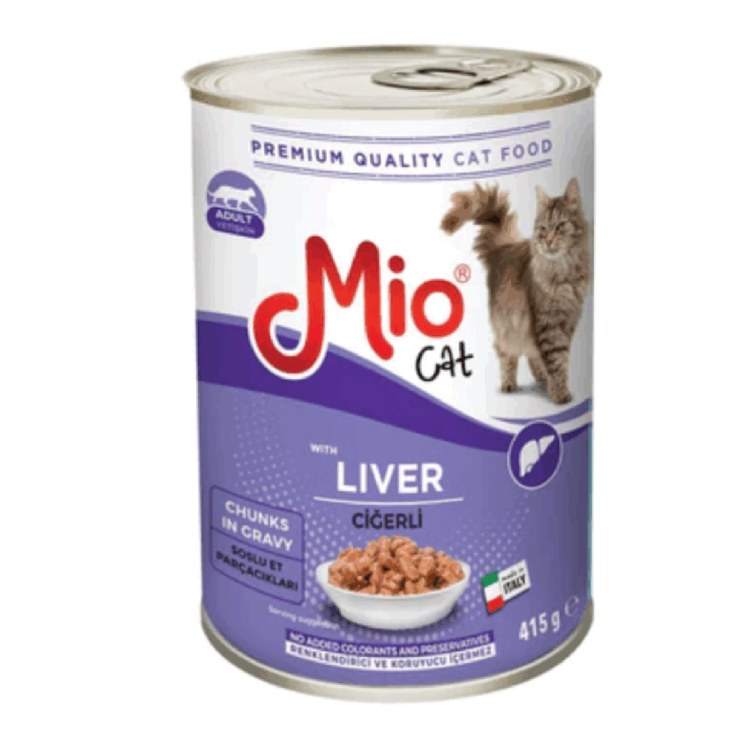 Mio Chunks Adult Cat Liver 400 G