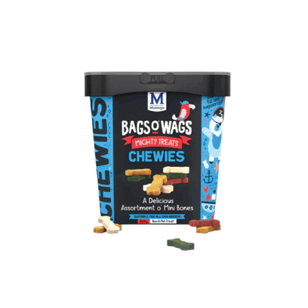 Montego Bags O' Wags Mini Bones - 500G