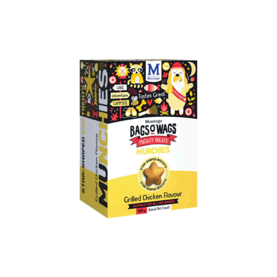 Montego Bags O' Wags Munchies Chicken - 350G