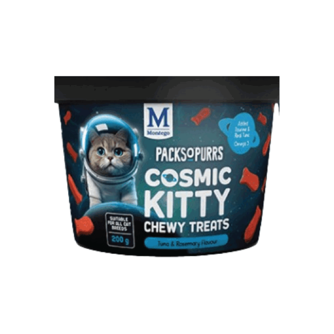 Montego Packs O' Purrs Tuna & Rosemary - 200G