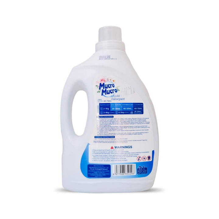Mucro Laundry Detergent Bottle 3L