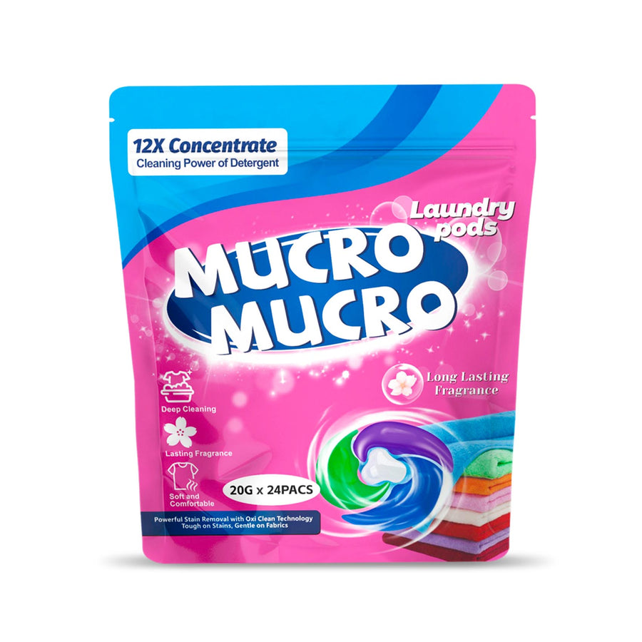Mucro Laundry Detergent Pods 4In1 20G 24'S
