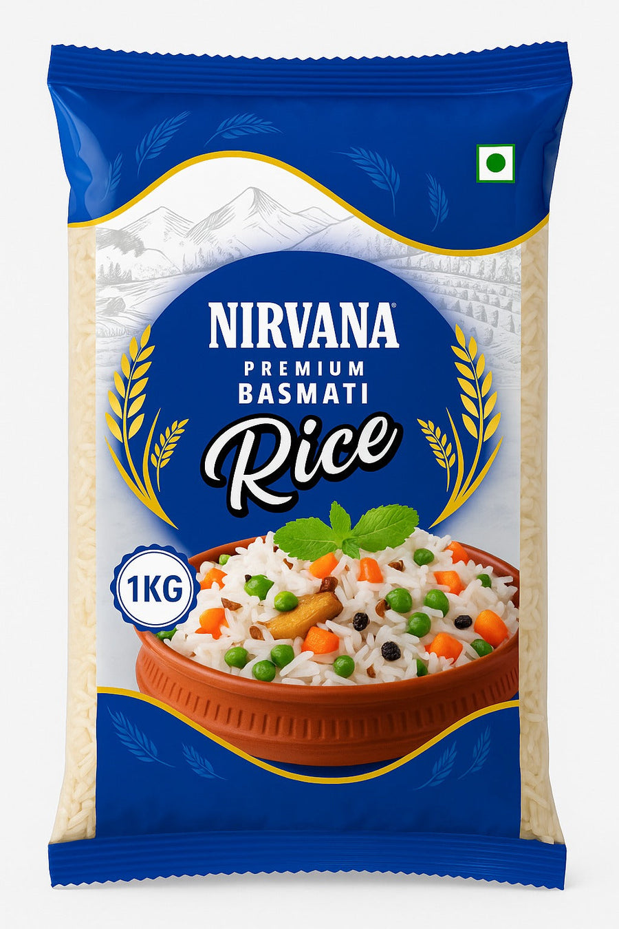 Nirvana Premium Basmati Rice 1Kg