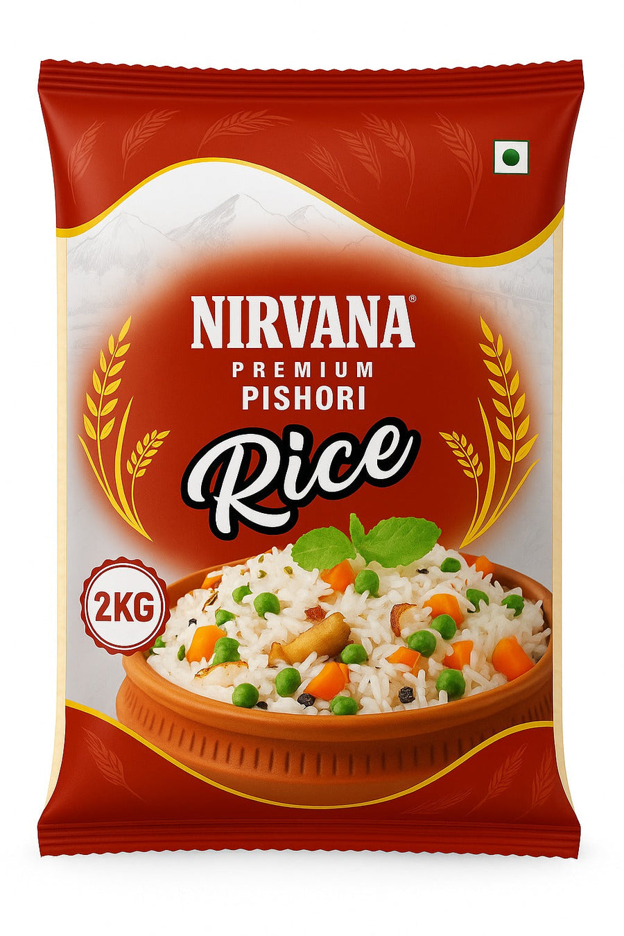 Nirvana Premium Pishori Rice 2Kg