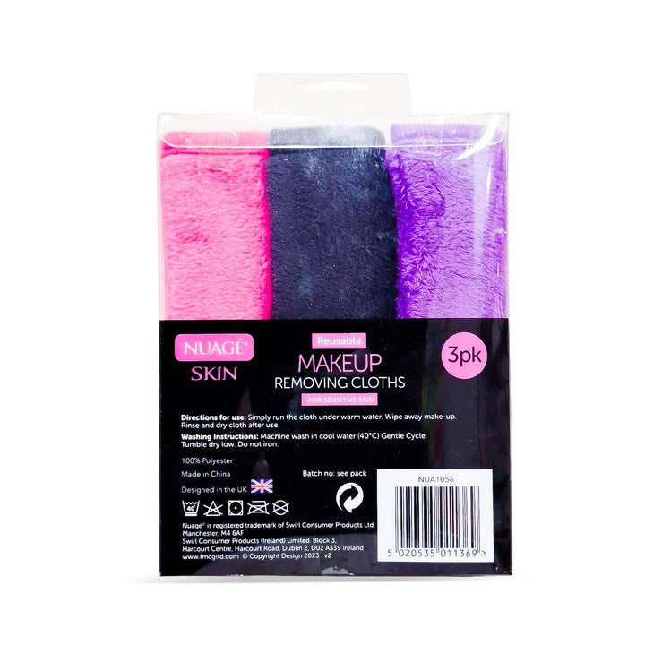 Nuage Skin Reusable Make Up Remover 3'S