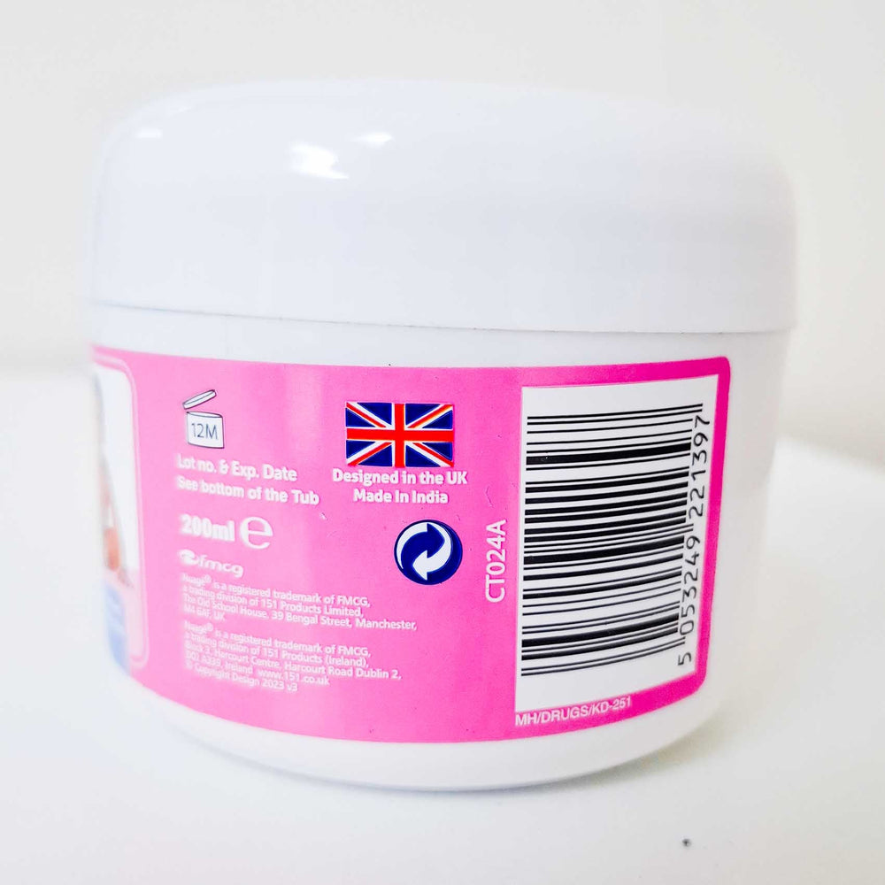 Cotton Tree Zinc & Castor Oil Cream 200Ml