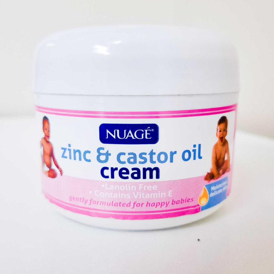 Cotton Tree Zinc & Castor Oil Cream 200Ml