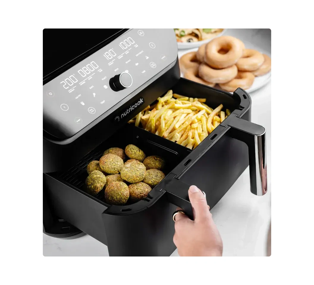Nutricook Air Fryer Nc-Afd285 Duo 2 Flexzone