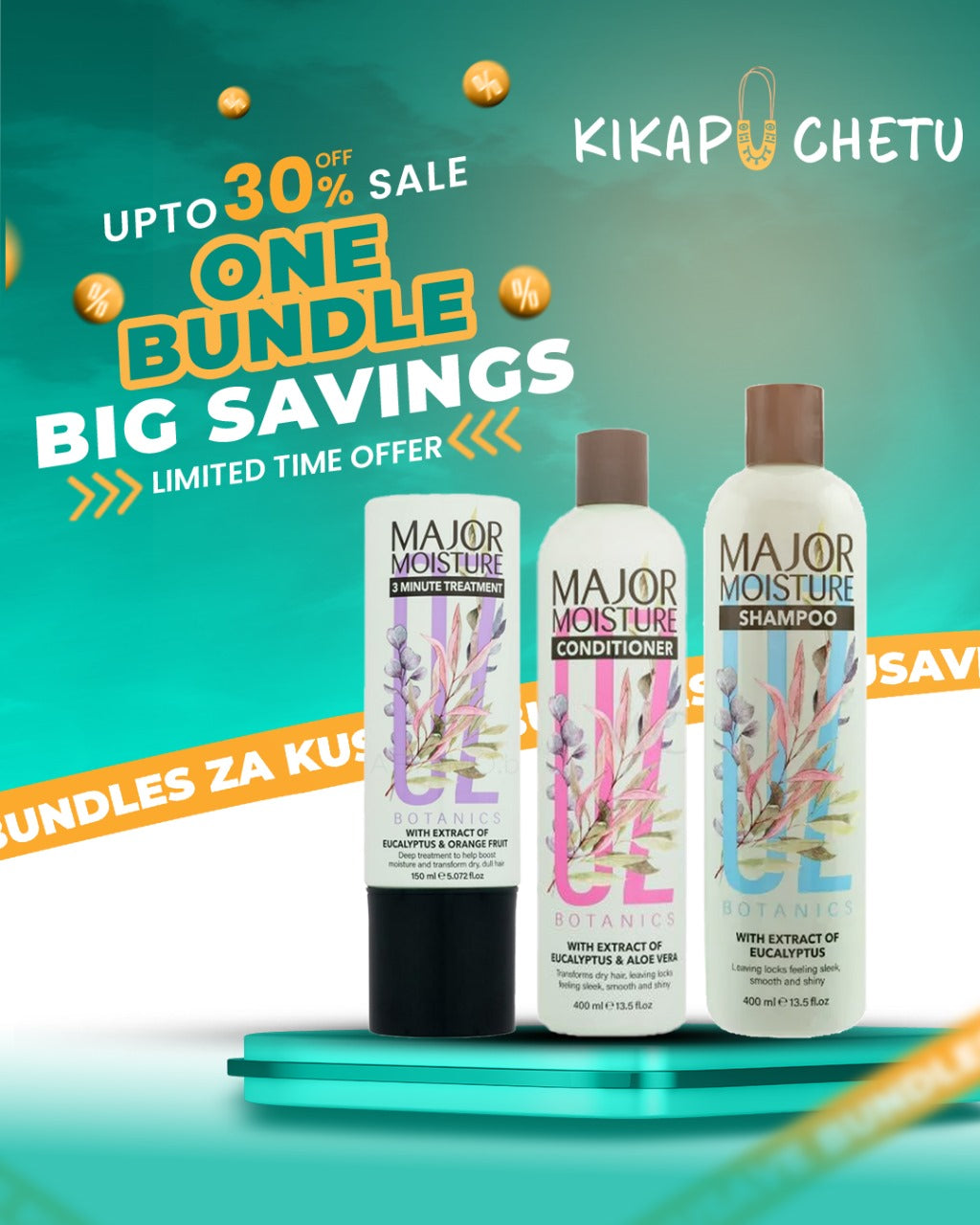 Oz Botanics Hair Care Set