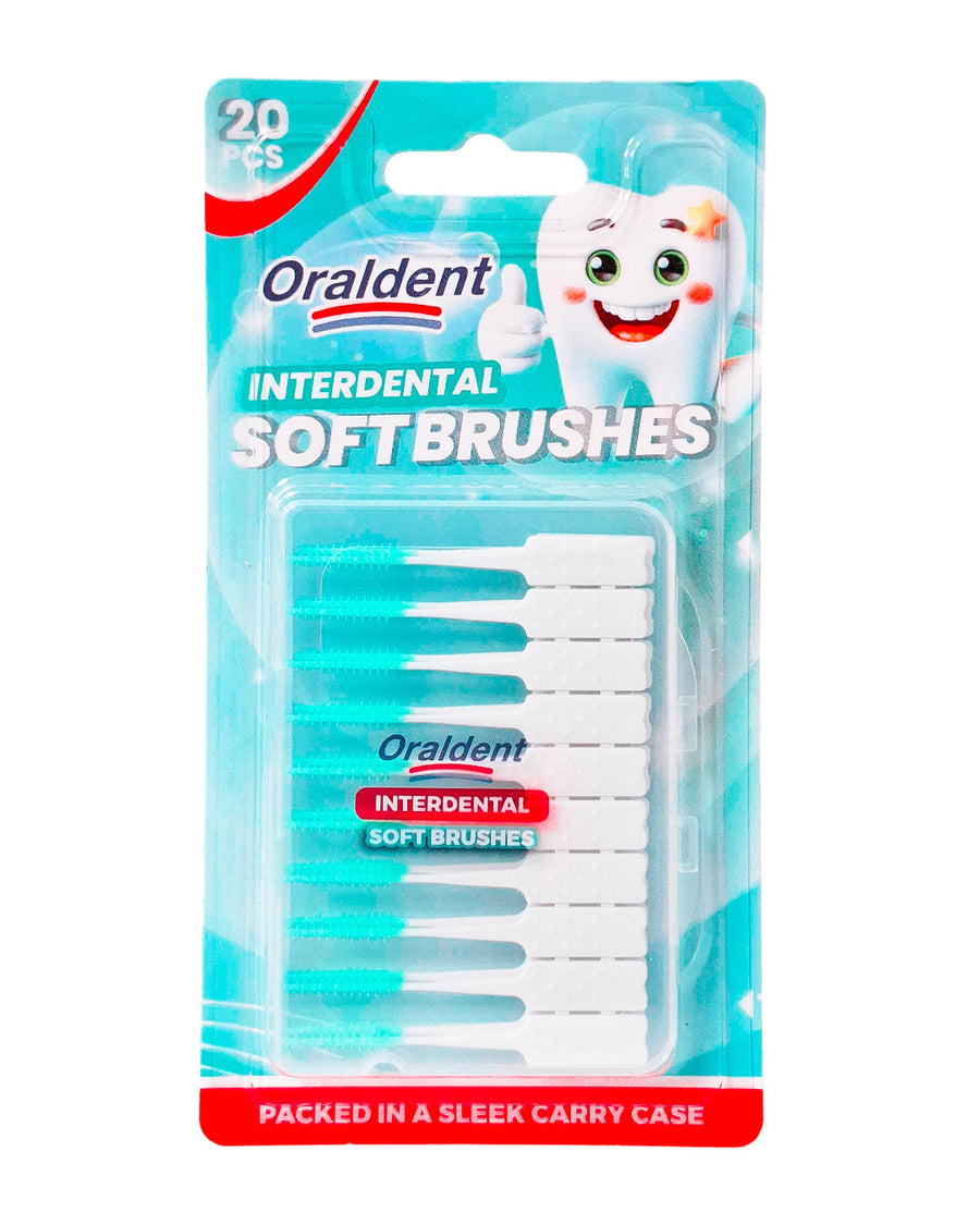 Oraldent Interdental Soft Brushes 20'S