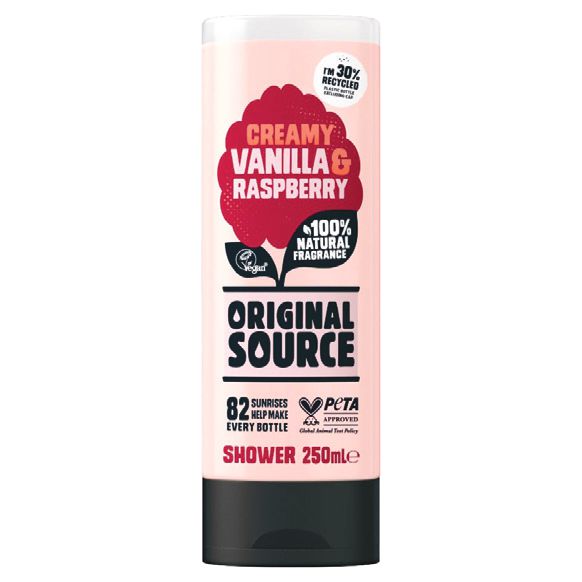 Original Source Creamy Van. & R/Berry Shower Gel 250Ml