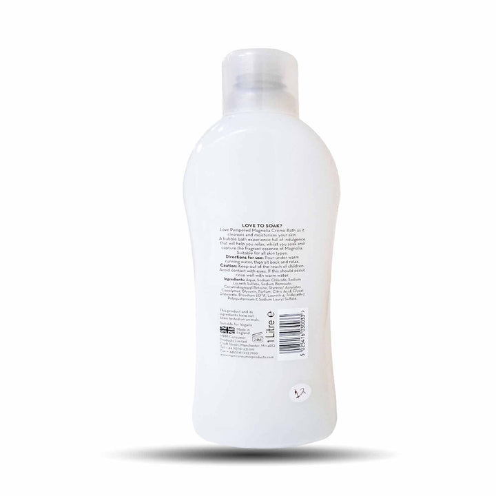 Pampered Creme Bath Magnolia 1 Litre