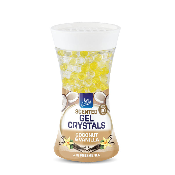Pan Aroma Lava Gel Crystals  Air Freshener Coconut & Vanilla 150G