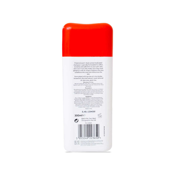 Pride & Groom Medicated Doggie Shampoo 300Ml