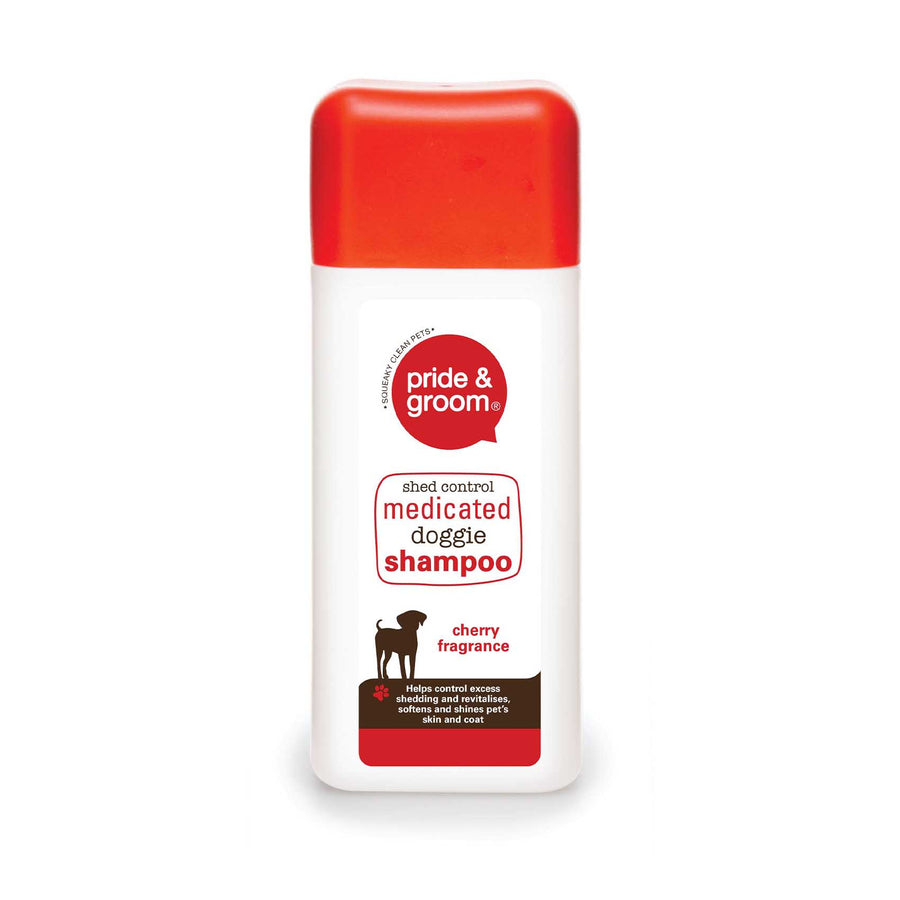 Pride & Groom Medicated Doggie Shampoo 300Ml