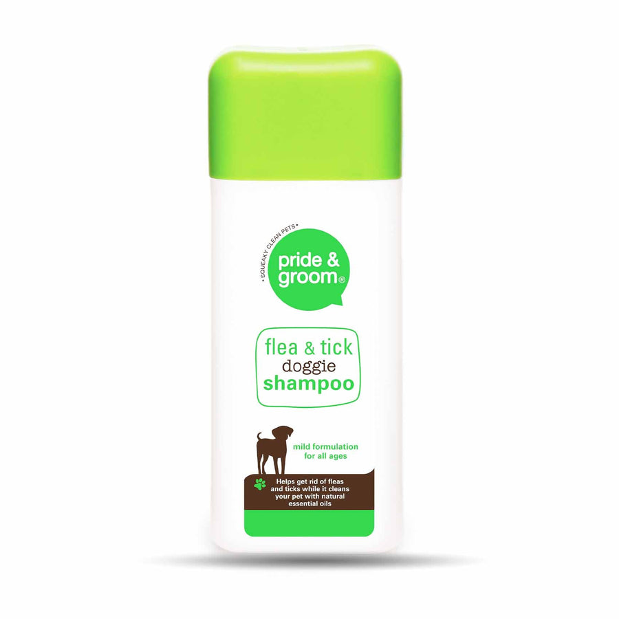 Pride & Groom Flea & Tick Doggie Shampoo 300Ml