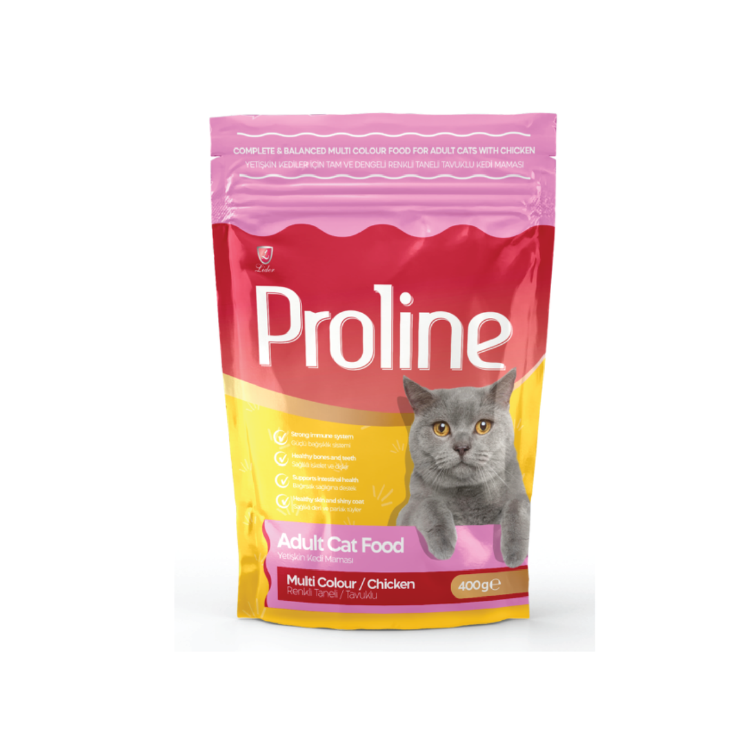 Proline Adult Cat Food Multi Colour 0.4Kg
