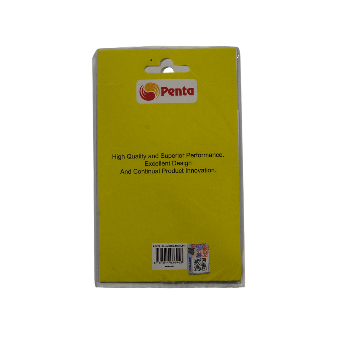 Penta Index Label 4.4X4Cm, 5Col#17