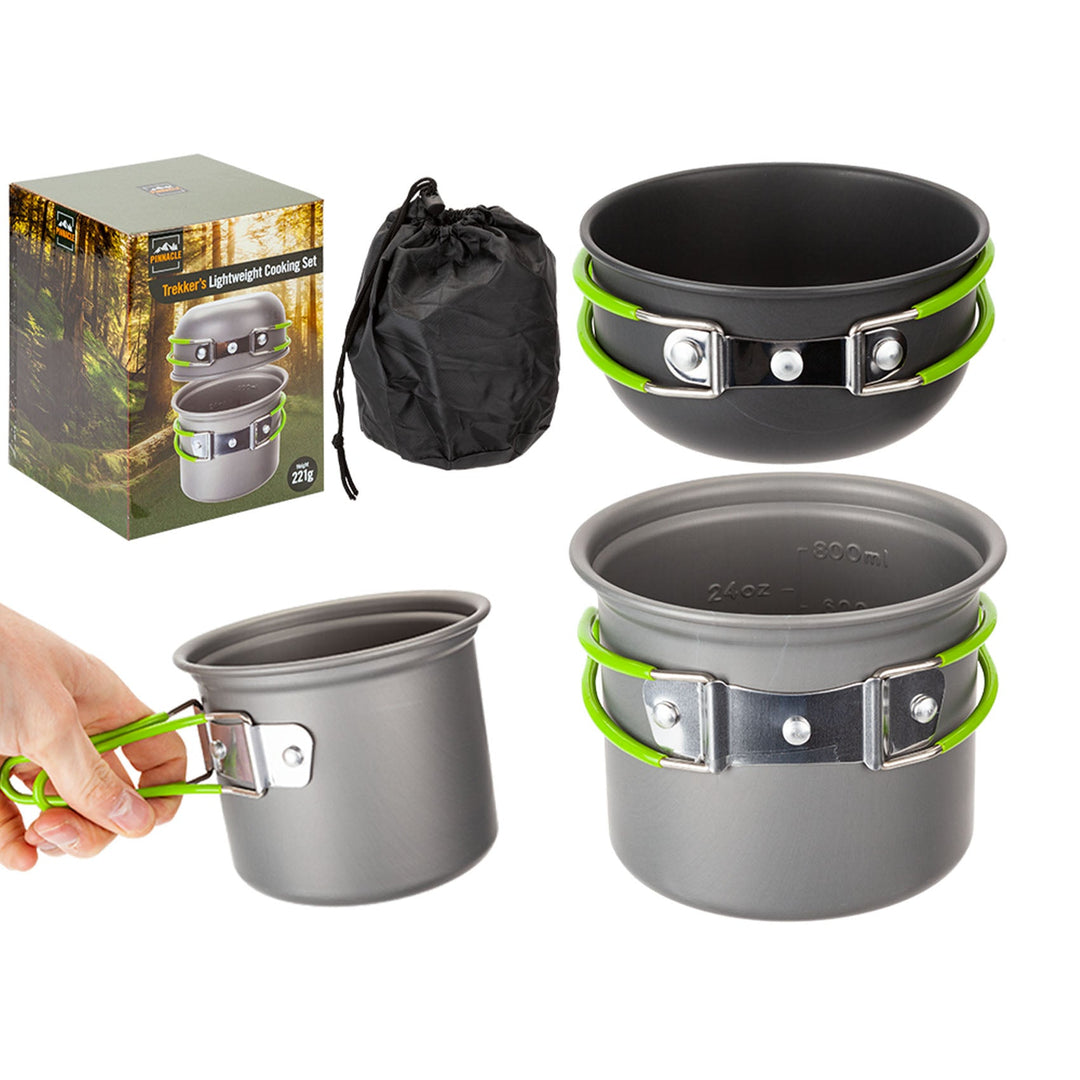 Pinnacle Compact Lightweight Trekkers Cooking Set