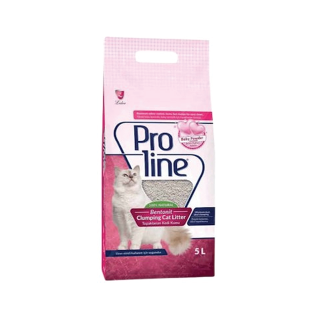 Proline Bentonite Clumping Cat Litter Odourless - 5L