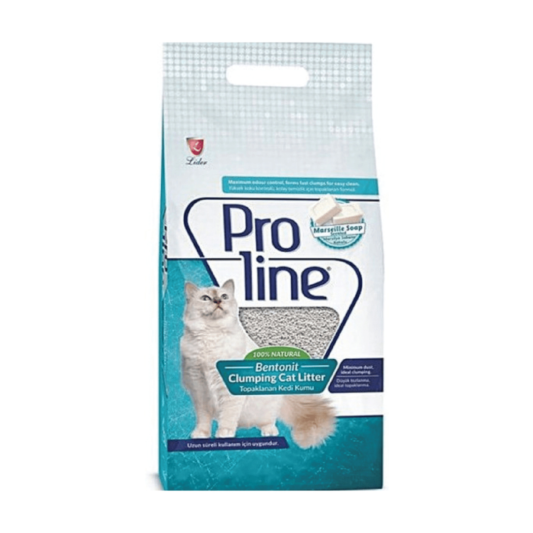 Proline Bentonite Clumping Cat Litter Marseille Soap 10L