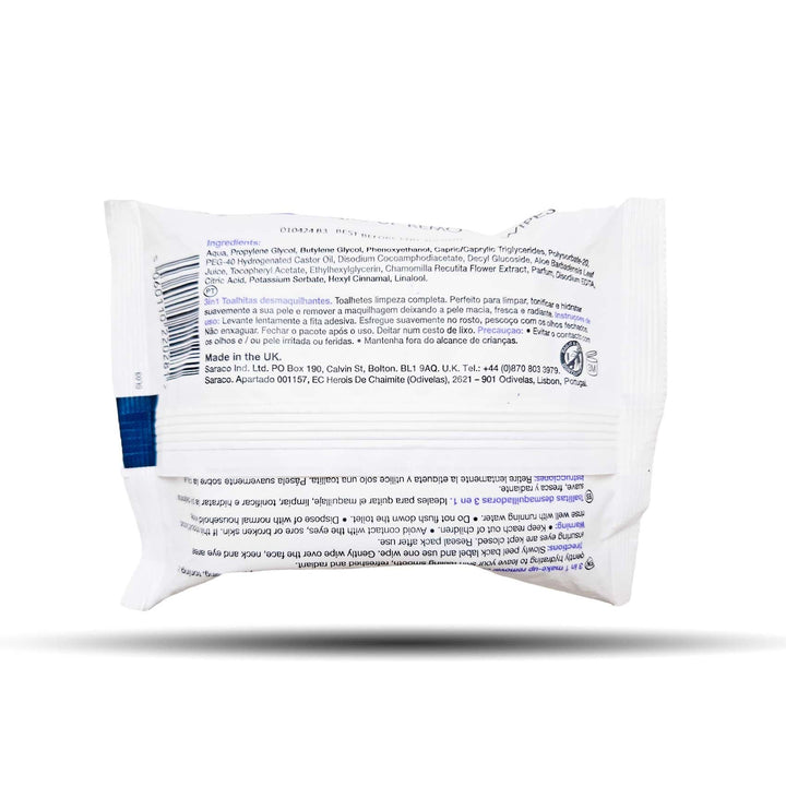 Pure 3-in-1 Make Up Removal Wipes