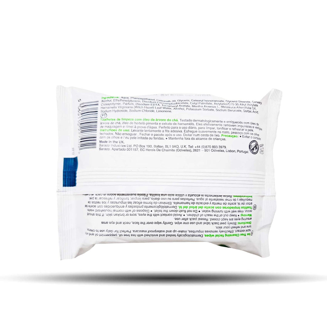 Pure Tea Tree Wipes