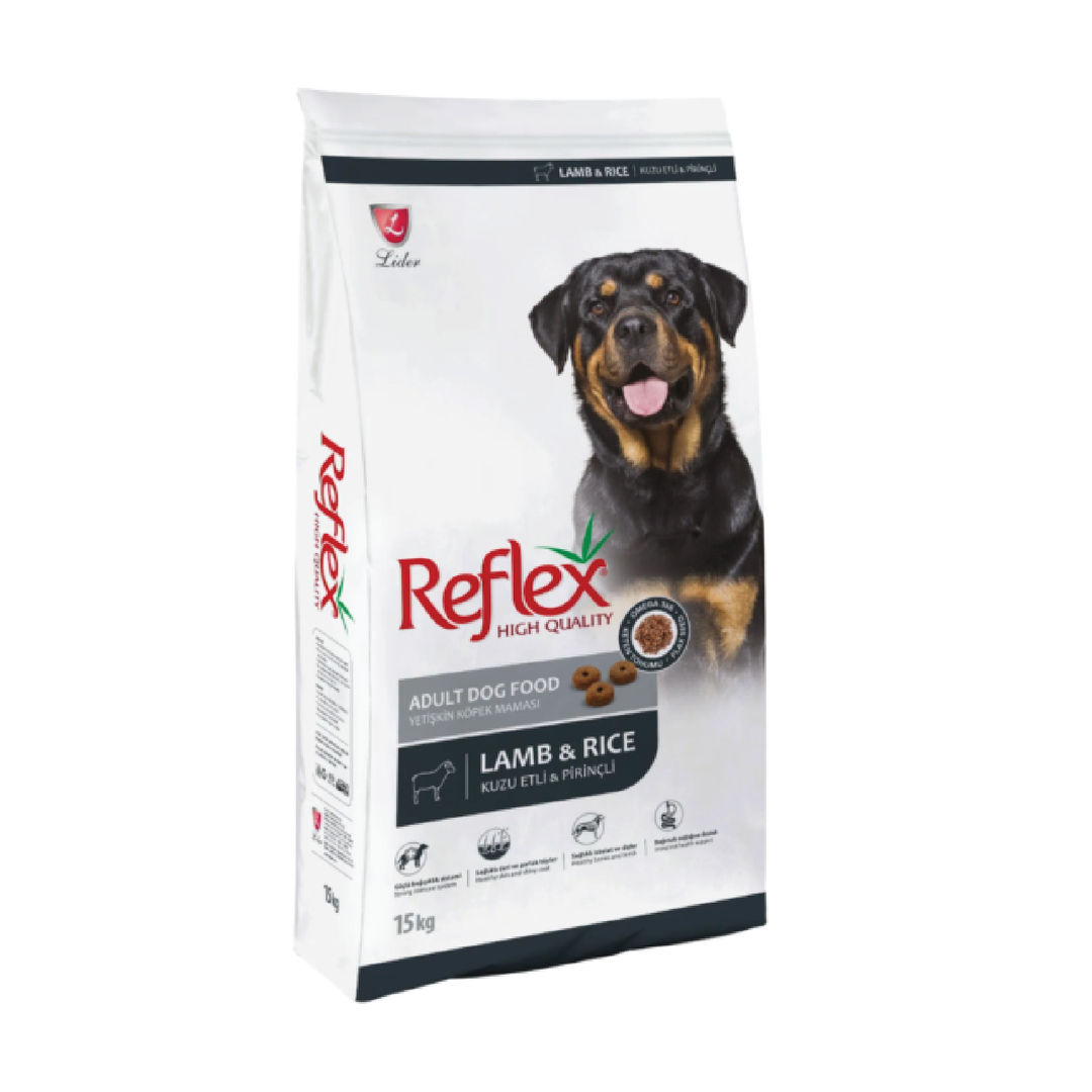 Reflex Adult Dog Food Lamb  & Rice  15Kg