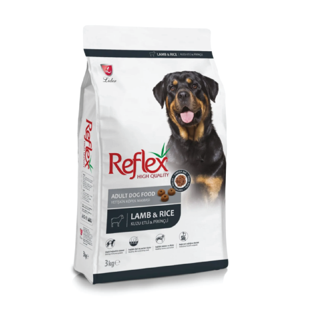 Reflex Adult Dog Food Lamb  & Rice  3Kg