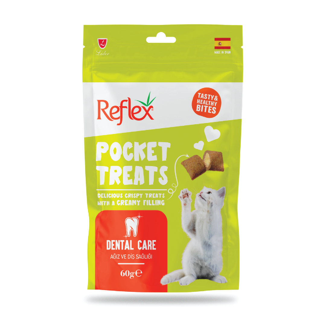 Reflex Cat Pocket Treat Dental Care 60Gr