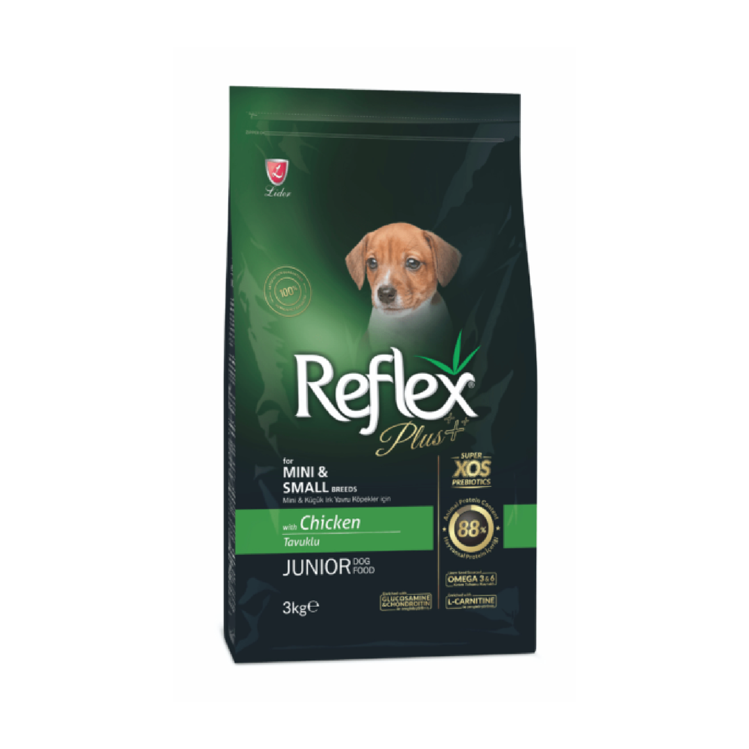 Reflex Plus Mini Small Breed Junior Dog Food Chicken 3Kg